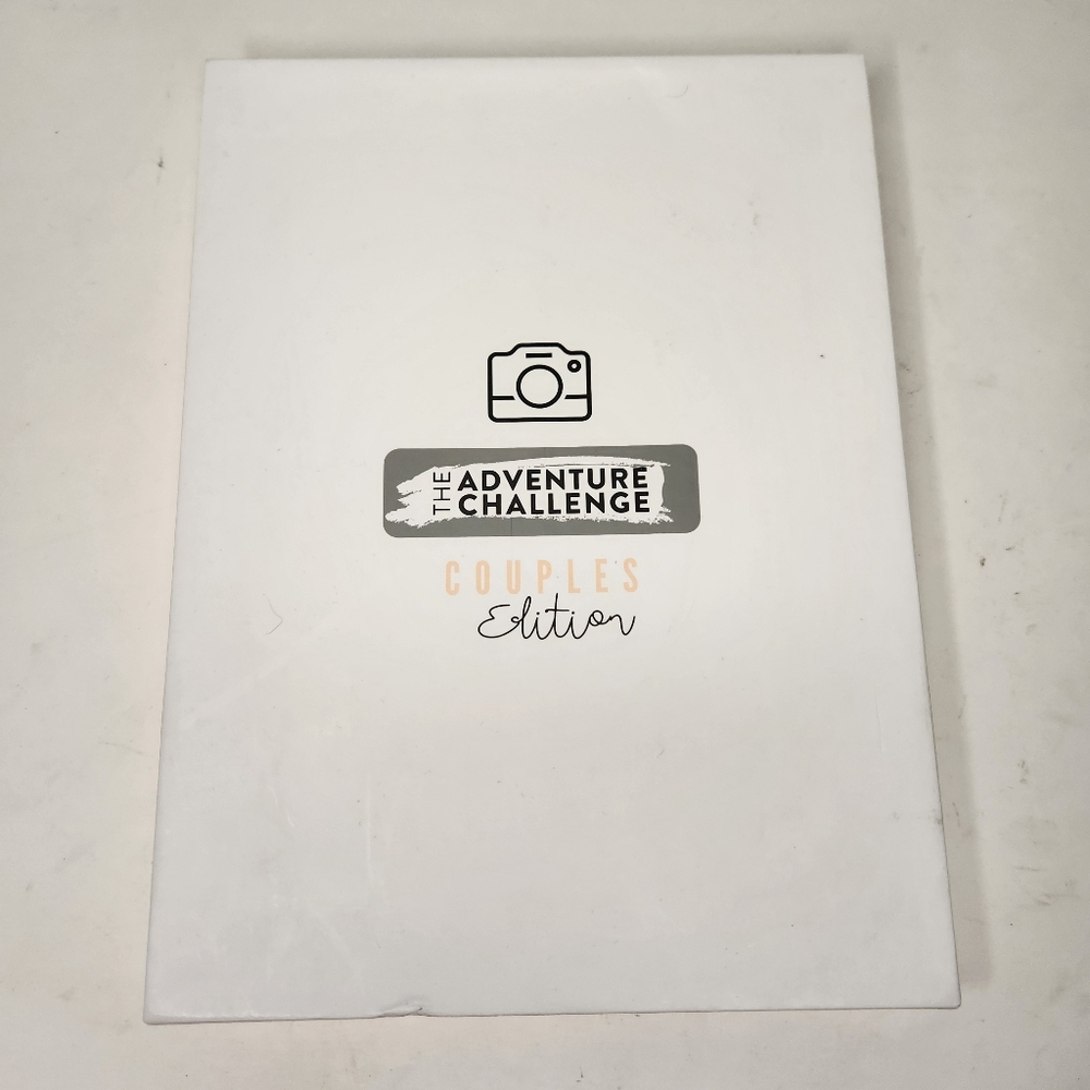The Adventure Challenge Couples Edition hardcover in box marriage game play